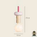 Lampe de chevet ampoule suspendue