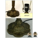 Lampe de chevet art deco style tiffany