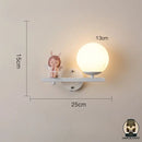 Lampe de chevet avec ange