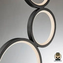 Lampe de chevet avec anneaux