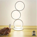 Lampe de chevet avec anneaux