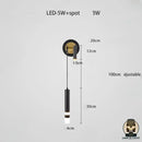 Lampe de chevet avec liseuse