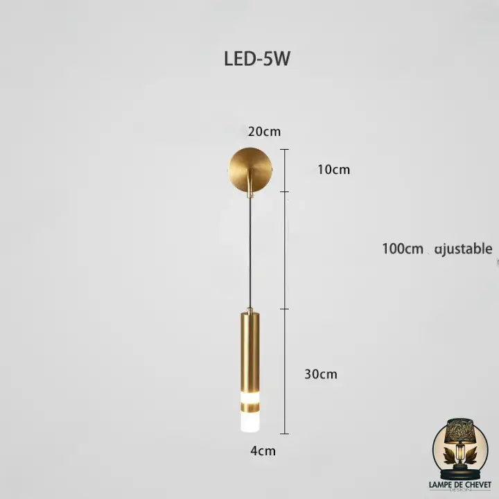Lampe de chevet avec liseuse