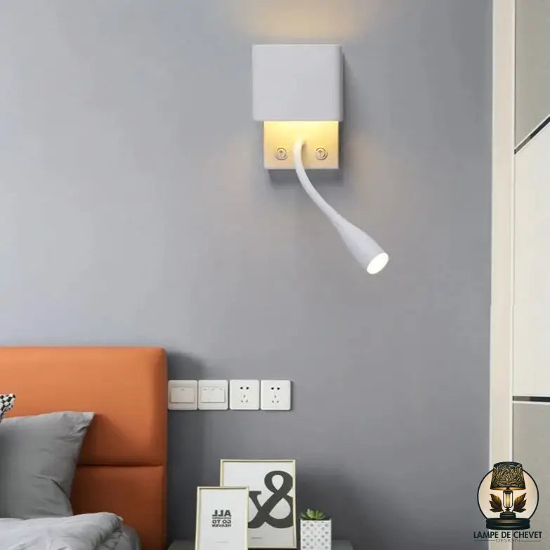 Liseuse LED Lampe de Chevet Lampe de Chevet avec Interrupteur