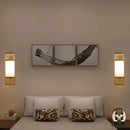 Lampe de chevet bambou rotin