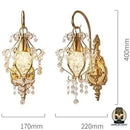 Lampe de chevet baroque