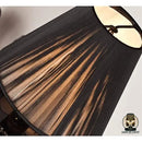 Lampe de chevet baroque noire