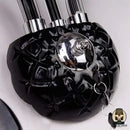 Lampe de chevet baroque noire