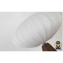 Lampe de chevet blanc et bois