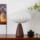 Lampe de chevet blanc et bois