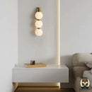 Lampe de chevet blanc et doré