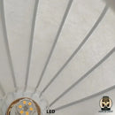 Lampe de chevet blanche design