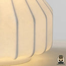 Lampe de chevet blanche design