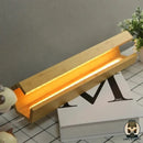 Lampe de chevet bois brut