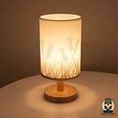 Lampe de chevet bois clair