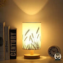 Lampe de chevet bois clair