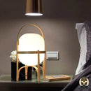 Lampe de chevet bois design
