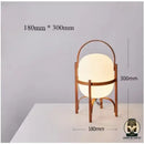 Lampe de chevet bois design