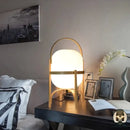 Lampe de chevet bois design