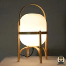Lampe de chevet bois design