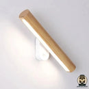 Lampe de chevet bois et metal noir