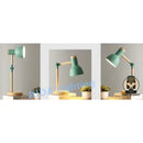 Lampe de chevet bois et noir