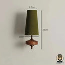 Lampe de chevet bois metal