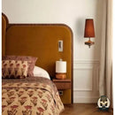 Lampe de chevet bois metal