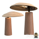 Lampe de chevet bois naturel