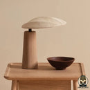 Lampe de chevet bois naturel