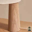 Lampe de chevet bois naturel