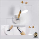 Lampe de chevet bois scandinave