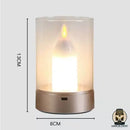 Lampe de chevet bougie