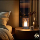 Lampe de chevet bougie