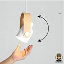 Lampe de chevet cable suspendu