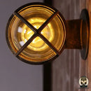 Lampe de chevet cage