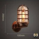 Lampe de chevet cage