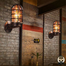 Lampe de chevet cage