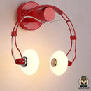 Lampe de chevet casque