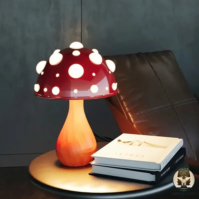 Lampe De Chevet Originale - Champignon rouge – LE LUMINEUX