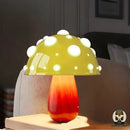 Lampe de chevet champignon rouge