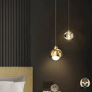 Lampe de chevet chic suspendu par le fil