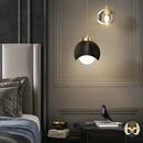 Lampe de chevet chic suspendu par le fil