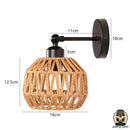 Lampe de chevet corde