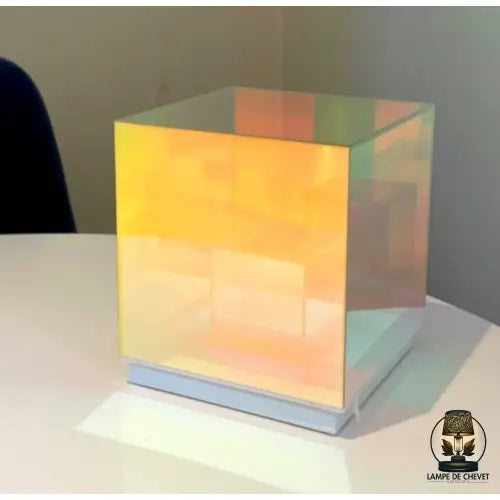 Lampe de chevet cube