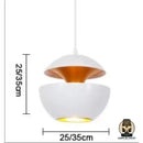 Lampe de chevet design suspendu