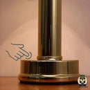 Lampe de chevet doré