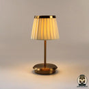 Lampe de chevet dorée tactile