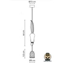 Lampe de chevet ecureuil