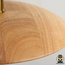 Lampe de chevet en bois